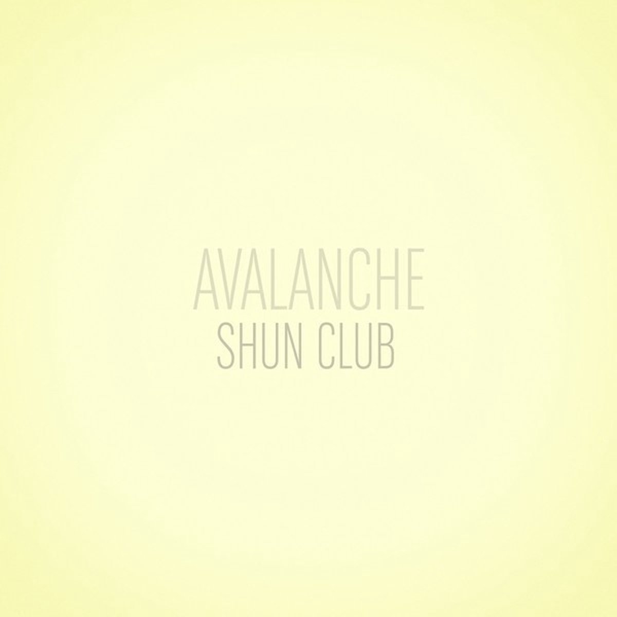 Shun Club - Avalanche (LP)
