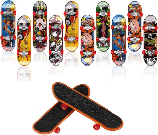 EverToys Vinger Skateboard - 2x Stuks - Mini Skateboard - Step - Finger  skateboard -... | bol
