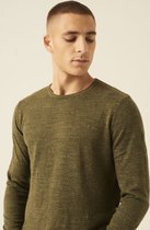 Garcia Trui Longsleeve Z1086 Washed Army 1805 Mannen Maat - 3XL