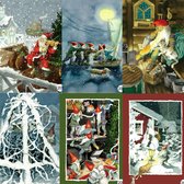 Inge Löök kabouters Postkaart set van 6 kaarten (set 1 kaart 201-206)