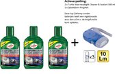 Turtle Wax - TW 53168 Headlight Clean&Seal.300ml - 3stuks - + Zaklamp/Knijpkat