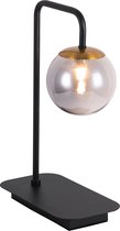 TSURU tafellamp 1x G9 LED incl. mat zwart/brons
