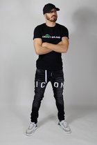 Heren Slim Fit Jeans Icon2 Black