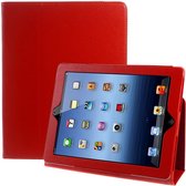 Apple iPad 4 / 3 / 2 Hoesje  Book Case met Stand Rood