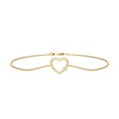 AËLRA Damesarmband | 0.009ct natuurlijke ronde, briljant geslepen diamant, G-H kleur, I1 zuiverheid in 14K goud