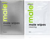 MALE Wipes Intieme Reinigingsdoekjes voor mannen  (voor na de sex) - 5 stuks