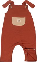 k&b  Baby Salopette -Babykleding  Maat 3/6 maanden -Rood