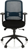 IONA - Professionele bureaustoel Blauw / Zwart