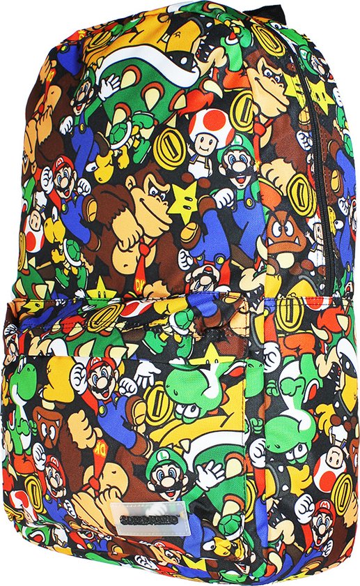 Nintendo - Super Mario Rugtas Met Print - Jongens - Super Mario Bross