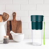 Blender to go – Blender voor onderweg – Smoothie maker – Smoothie maker to go – RVS – Draadloze blender