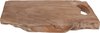 Snijplank - grof hout - met handvat