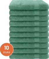 EM Bath Handdoeken – Zeegroen – 50 x 100 cm – Set van 10
