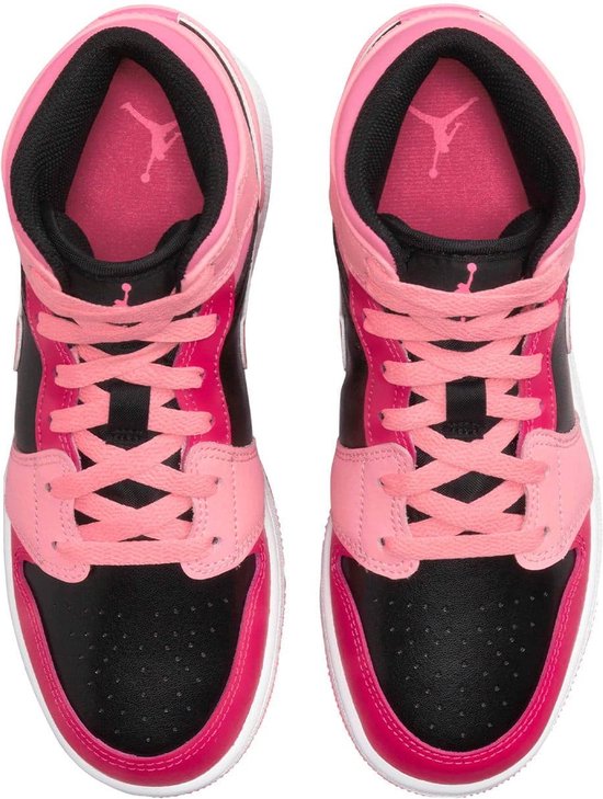 Air Jordan 1 MID (GS), Coral Chalk/Pinksicle, 554725 662, EUR 36.5 | bol.com