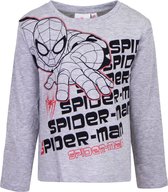 Marvel Spiderman shirt - Lange mouw - SPIDERMAN - grijs - maat 104 (4)
