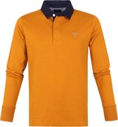 Gant - Rugger Poloshirt LS Oker - L - Modern-fit