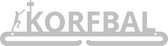 Korfbal Medaillehanger RVS (35cm breed) - Nederlands product - incl. cadeauverpakking - sportcadeau - topkado - medalhanger - medailles  - korfbalwedstrijd - kinderverjaardag