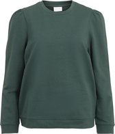 Vila Trui Virustie L/s Sweat Top - Noos 14068885 Darkest Spruce Dames Maat - L