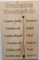 tekstbord brabants weerbericht steigerhout19/30