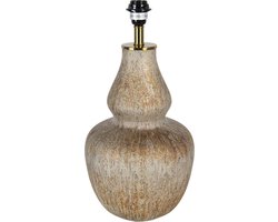 Lampenvoet Tafellamp Ø 25*41 cm E27/max 1*40W Grijs Glas Lampvoet
