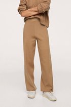 Mango Broek Rechte Gebreide Broek 17057719 09 Dames Maat - 36