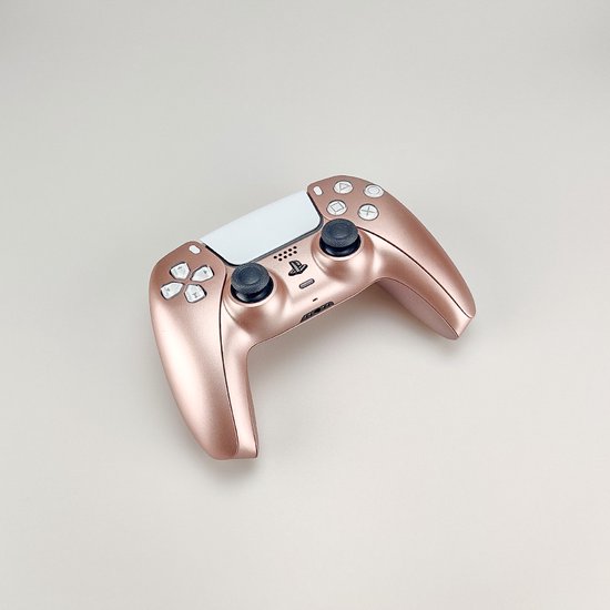 Manette sans fil Sony PS5 DualSense - Or rose personnalisé | bol.com