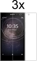 Sony Xperia L2 Screenprotector - Beschermglas Sony Xperia L2 Screen Protector - 3 stuks