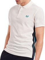 Fred Perry Poloshirt - Mannen - wit - blauw