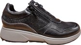 Xsensible Stretchwalker Sneaker Lima black  30204.2.009 HX zwart maat 41