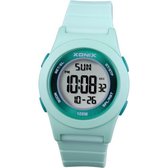 Xonix BAT-A02 - Horloge - Kinderen - Digitaal - Siliconen - Waterdicht - Groen