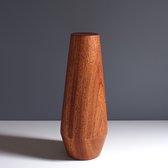Bosurn model Salix - Houten middelgrote urn - Mahonie