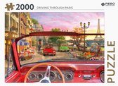 Rebo Productions Legpuzzel Driving Through Paris 2000 Stukjes