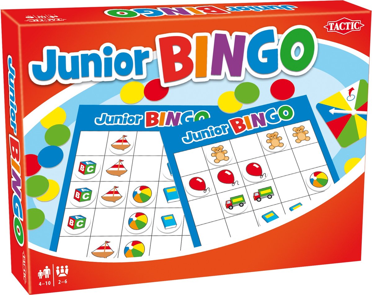 breuk leeuwerik meisje Junior bingo - Kinderspel | Games | bol.com
