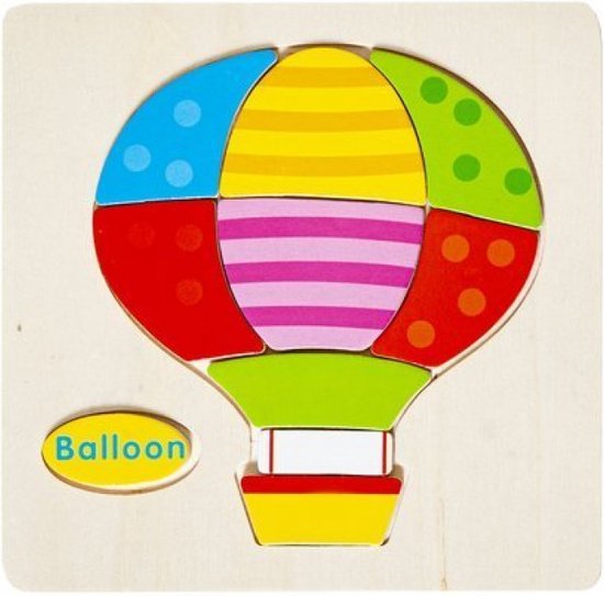 Thumbnail van een extra afbeelding van het spel 3-Pack Houten Spellenbundel-Educatief Speelgoed-Hout Puzzel Spellenset-Xylofoon Met Slaghoutjes-Kleurrijk-Alfabet-Legpuzzel Ballon / Vlinder / Kat / Paard-Kinderpuzzel