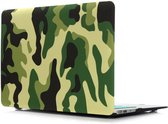 MacBook Air 13 Inch Hardcase Shock Proof Hoes Hardcover Case A1369 Cover - Camouflage Legerprint