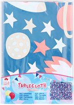 Feestelijke tafelkleed - Feestdecoratie - Verjaardag - Feest - 180 x 140cm - Blauw