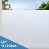 BODESSA™ Raamfolie - Matglas - Privacy - Zelfklevend - Anti inkijk folie - 45 x 500cm