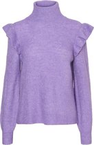 Vero Moda VMKAIA LS FUNNELNECK BLOUSE Vrouwen Trui  - Maat XL