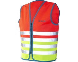 WOWOW Fluohesje kind EN17353 - Wasabi Jacket Red L