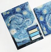 Starry night by Vincent Van Gogh - memoblok