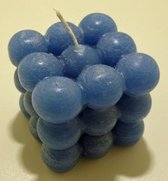 bubbelkaars blauw handgemaakt