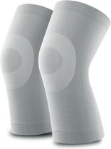 BOTC Compressie Knie Brace - Kniebraces - KniebeschermersVolwassenen - Sport-Plein Kniebrace Kniebandage - Wit