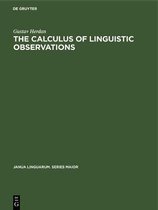 Janua Linguarum. Series Maior9-The Calculus of Linguistic Observations