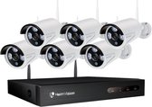 Dakta® Beveiligingscamera | 6 Cameras | | Draadloos | Wifi Camera Set | CCTV | Bewegingsdetector | Beveiligingscamera Set