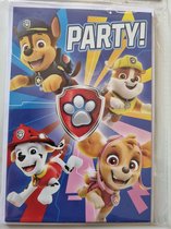 Uitnodigingen Paw Patrol