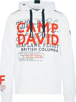 Camp David ® sweatshirt met capuchon en logo-artwork