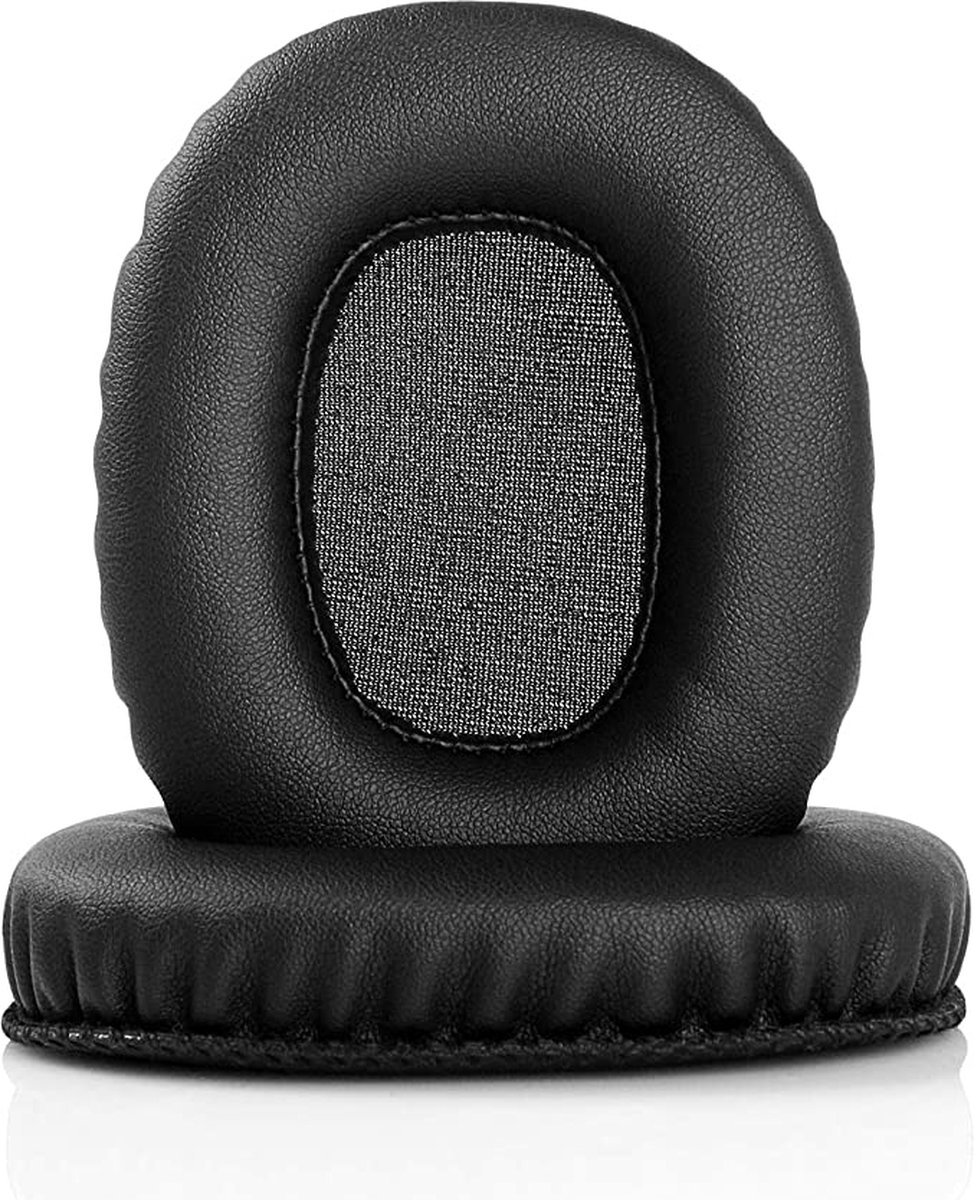 Oorkussens Geschikt Voor Marshall Monitor Over-Ear Koptelefoon - 2 Stuks - Met Noise Cancelling - Zacht Memory Foam - Eiwitleer - Zwart