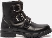 Muyters Biker boots zwart Leer 32705 - Dames - Maat 33