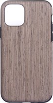 Apple iPhone 12 Hoesje - Mobigear - Wood Look Serie - TPU Backcover - Black Rose - Hoesje Geschikt Voor Apple iPhone 12