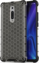 Mobigear Honeycomb Hardcase Hoesje - Geschikt voor Xiaomi Mi 9T - Zwart