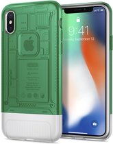 Spigen Classic C1 Hardcase Hoesje - Geschikt voor Apple iPhone X - Saga